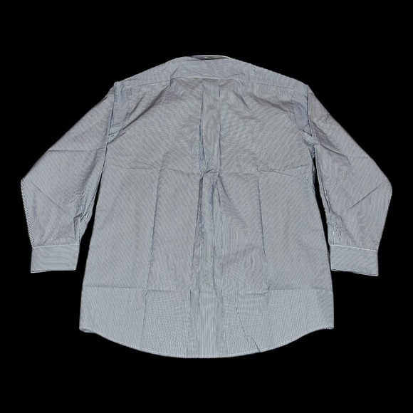 NWT Jos A Bank Mens Dress Shirt Stripe 16-33 Long Sleeve 80s Ply Pinpoint Cotton - Picture 2 of 10
